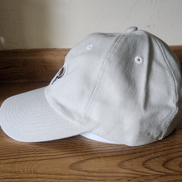 Los Angeles Rams Baseball Cap Embroidered Logo Adjustable Strap Tan Adult - Picture 3 of 9